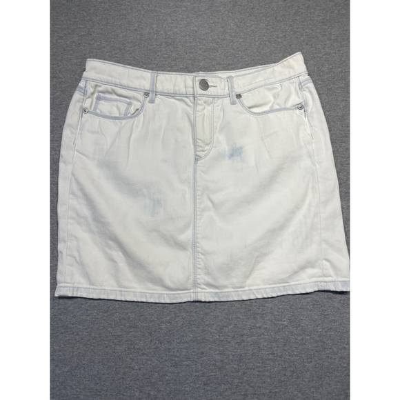 Loft Dresses & Skirts - Women's Loft Denim Skirt, Size 10 White